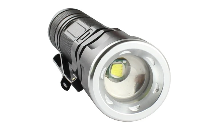 Новый Регулируемый масштабируемый светодиодный фонарик T6 3000 люмен с 5 режимами