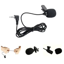 Universal Portable 3.5mm Mini Headset Microphone Lapel Lavalier Clip Microphone for Lecture Teaching Conference Guide Studio Mic