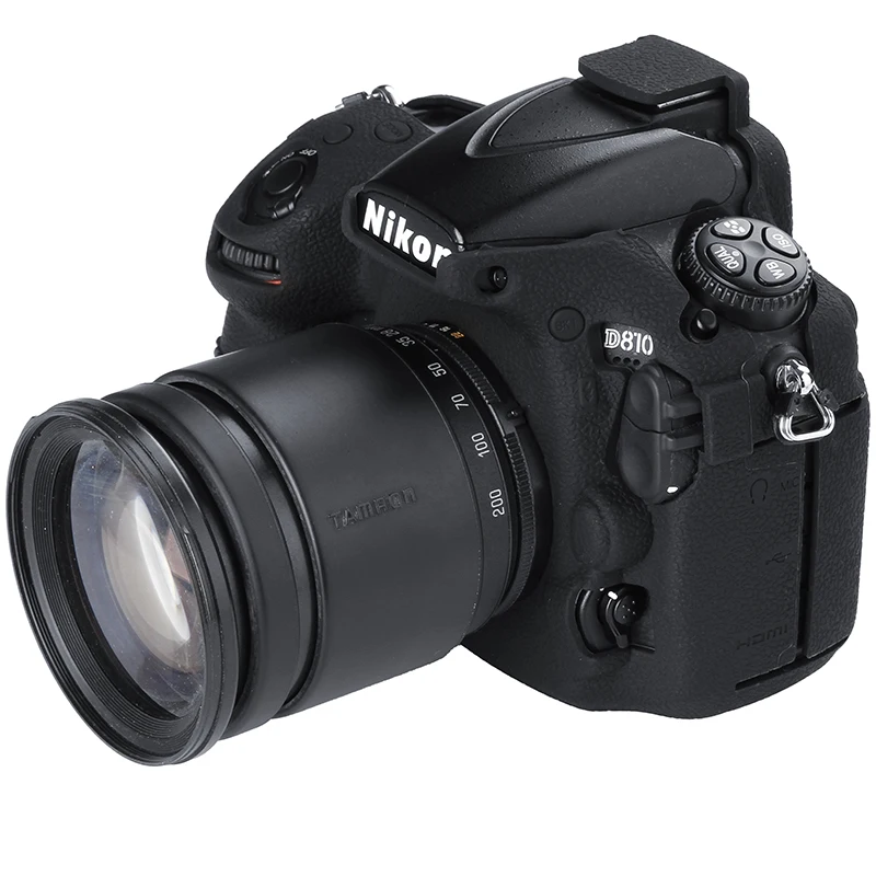 Чехол для Nikon D810 D810a Личи Текстура силиконовый защитный чехол камеры Защитная