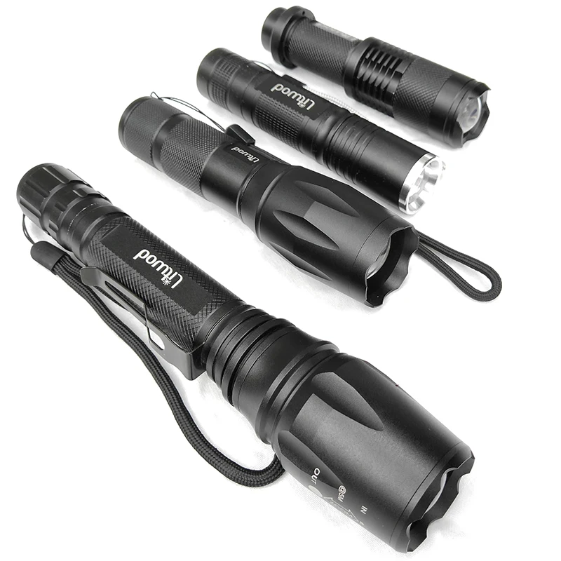 Litwod Z10 XML L2 8000LM Водонепроницаемый Масштабируемые CREE светодиодный тактический вспышки светильник фонарь светильник для 18650 Перезаряжаемые Батарея или AAA