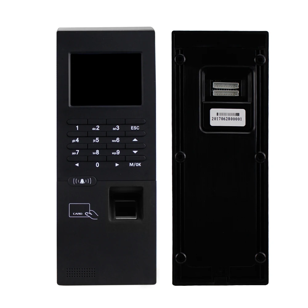 Standalone Fingerprint Reader Time Attendance Machine RFID Finger 2.8 inch Lock Access Control Password Unlock For Entry System |
