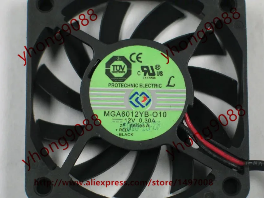 Волшебная MGA6012YB O10 DC 12V 0.30A 60x60x10 мм Сервер охлаждающий вентилятор охлаждения|cooling