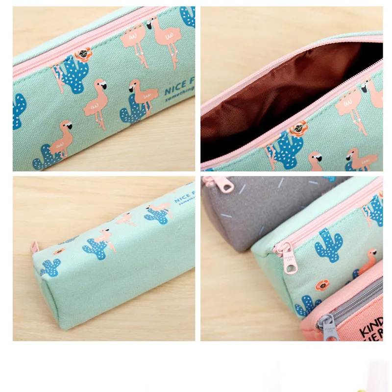 Подарки на свадьбу сувениры для гостей 3D чехол-карандаш с фламинго вечерние