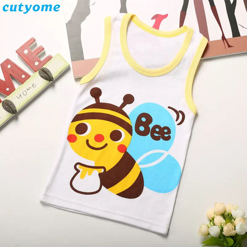 Cutyome 2 шт./лот детская Обувь для мальчиков девочек хлопковая футболка без рукавов