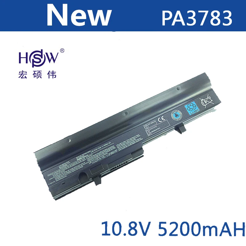HSW ноутбук аккумулятор для Toshiba мини NB300 NB301 NB302 NB303 NB305 PA3782U 1BRS PA3782 PABAS220 PA3783U PA3783