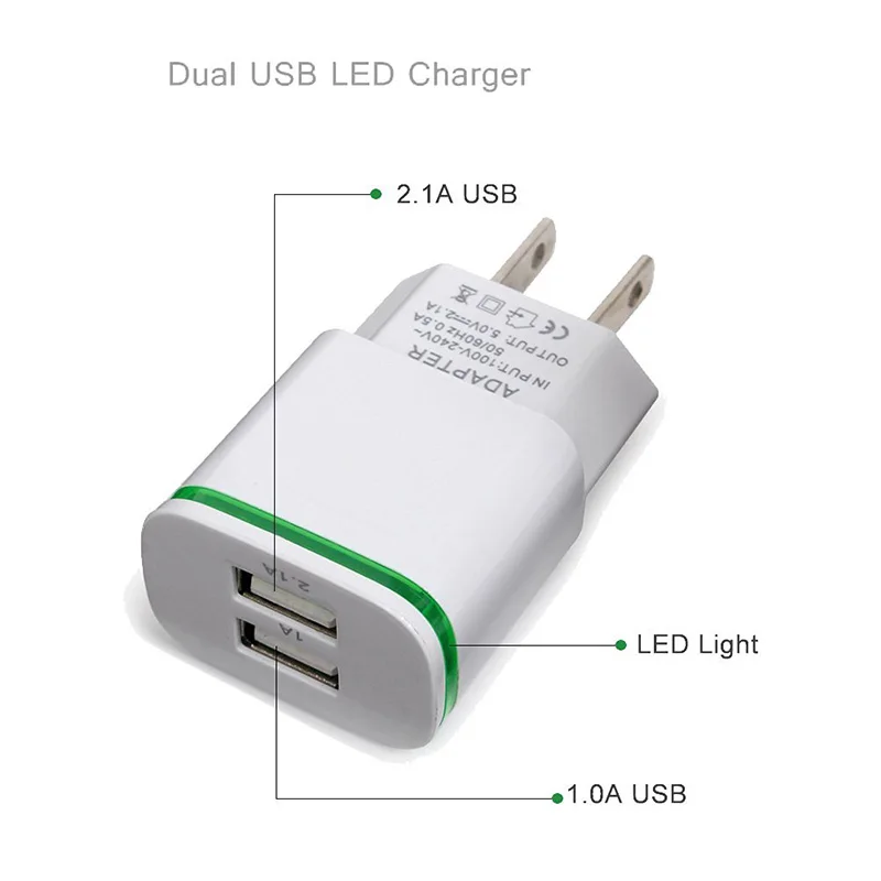 Зарядное устройство USB для Xiaomi Mi 6 A1 5X 5 5S Plus 5C 4C 4S Max2 Mix 2 2S Note 3 | Мобильные телефоны и