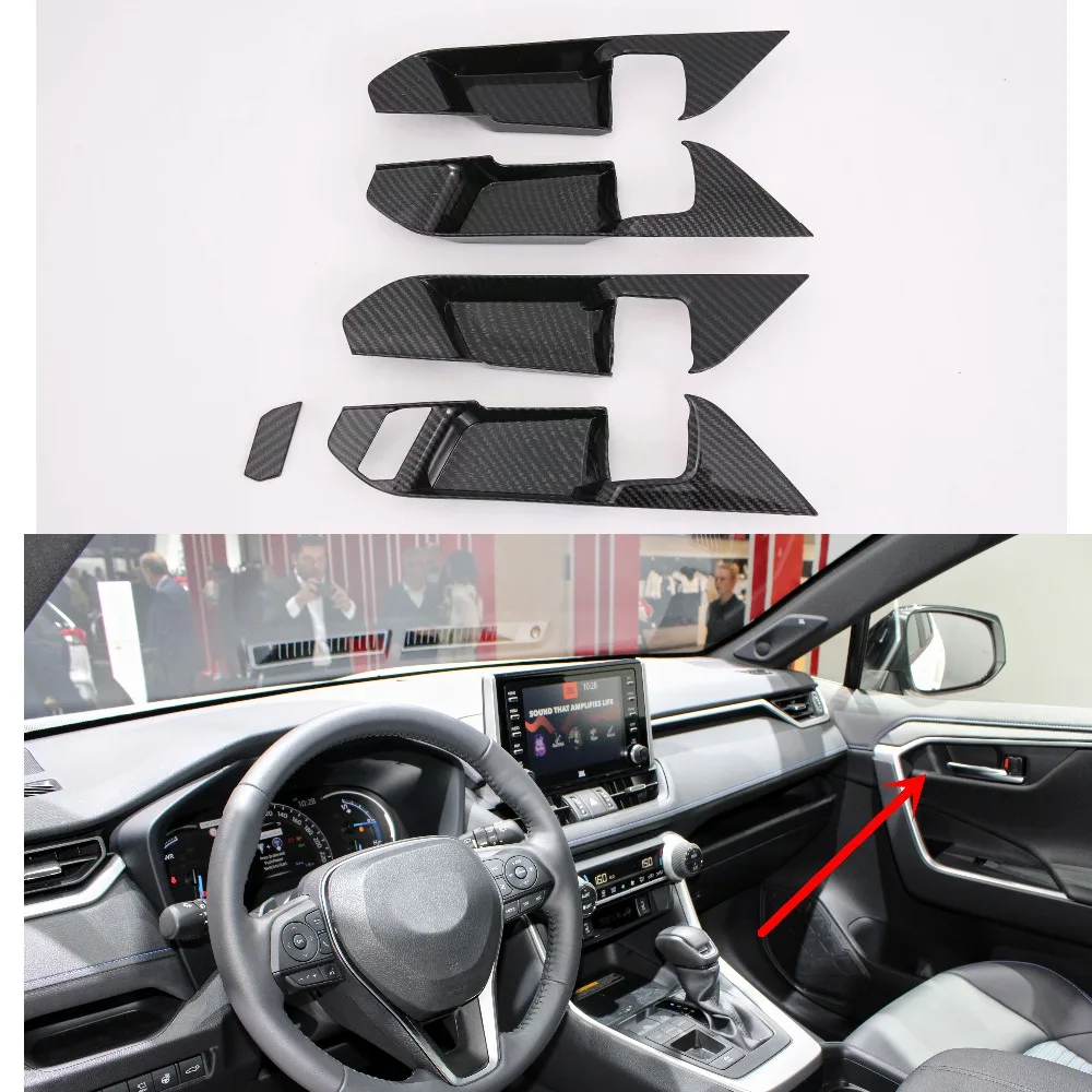 Для Toyota Rav4 2018 2019 крышка панели подлокотника двери автомобиля отделка окна