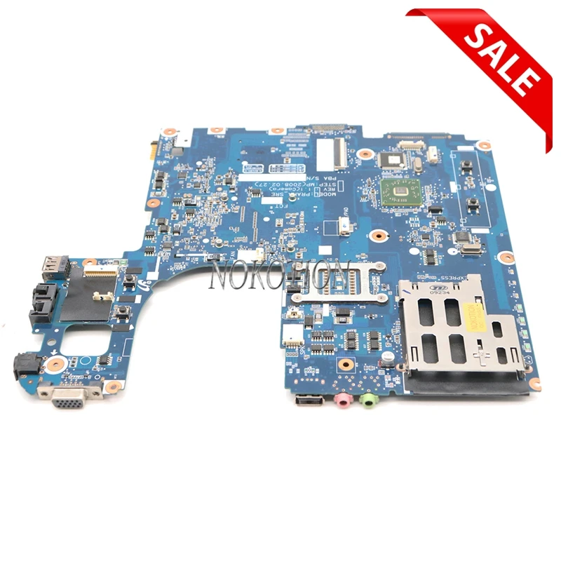 NOKOTION ноутбук материнская плата для Samsung R60 Plus NP-R60Y BA92-04772A основная плата RS600ME SB600 Radeon Xpress 1250 Бесплатный процессор