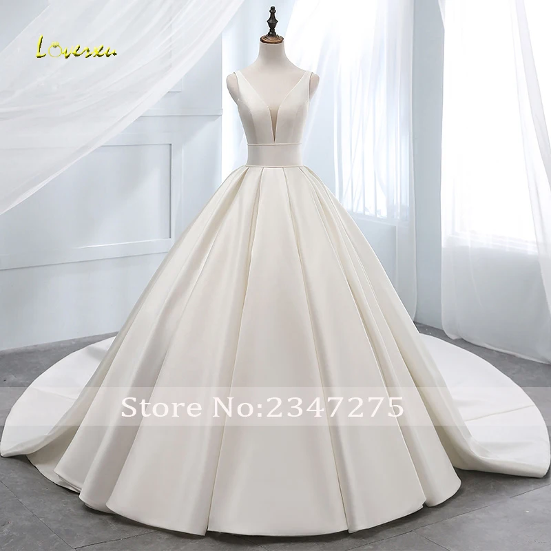 Loverxu свадебное платье Vestido De Noiva сексуальное с вырезом лодочка Винтаж 2021 длинным