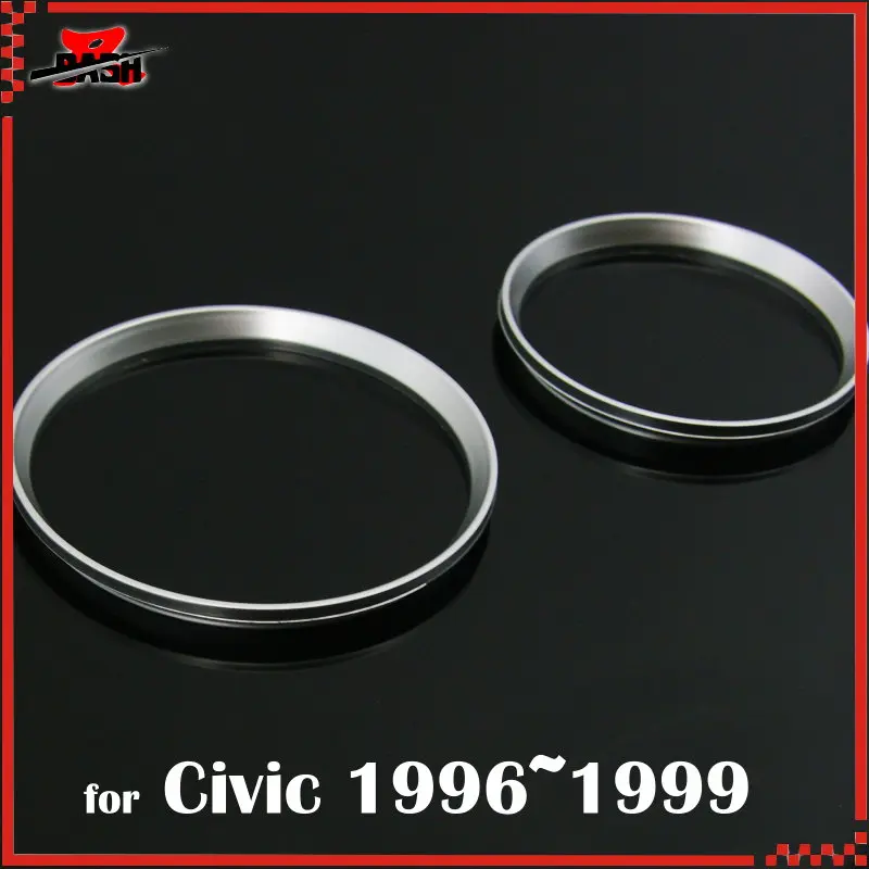 DASH для Civic 1996 1999 кластерный датчик приборной панели кольцо серебряный цвет