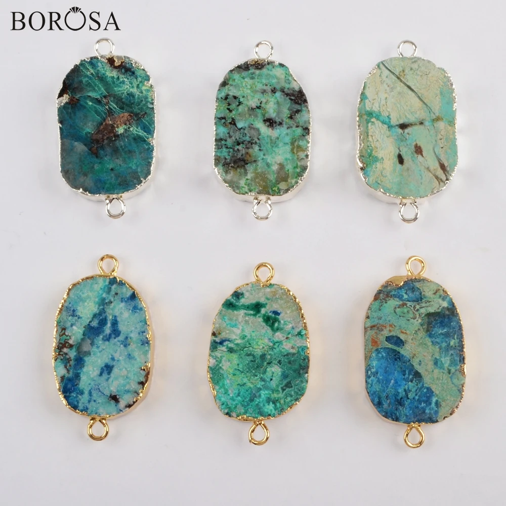 

BOROSA 5/10 шт. золото/Фотоэлемент драгоценные камни фотоэлемент для браслета ювелирные изделия G1810 S1810