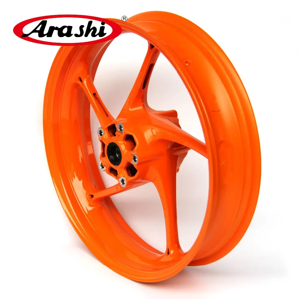 Передний обод колеса для мотоцикла Arashi Repsol TRIUMPH Daytona 675R 675 R 2013 2014 2015 черный золотой