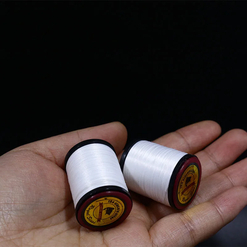 Рояль ssi 2 spools растягивающаяся нить для подвешивания мухи 600D & 300D завязывания в