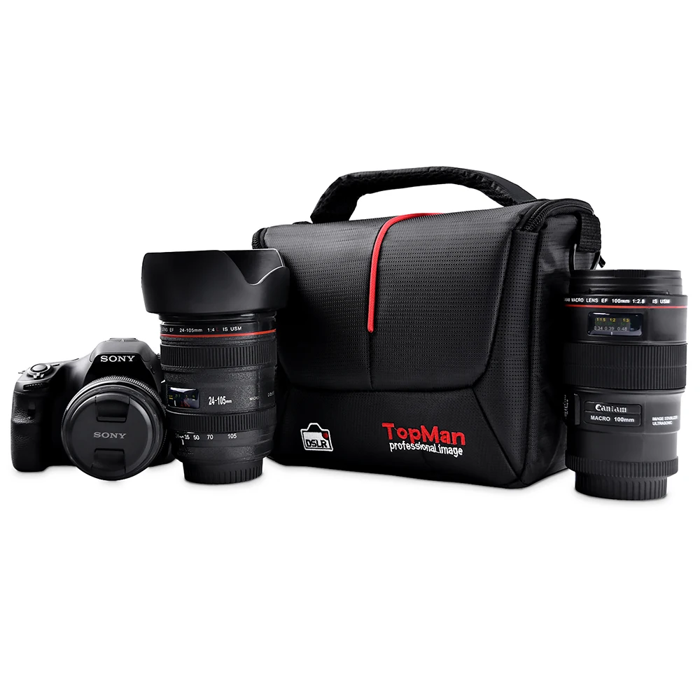 Сумка для цифровой камеры Fusitu DSLR чехол на плечо фотографии и видео нейлоновый Dslr