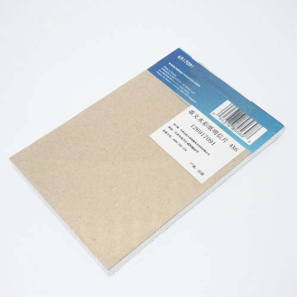 Winsor& Newton Cotman акварельные открытки 300gsm 140 lbs " x 4" 15 листов
