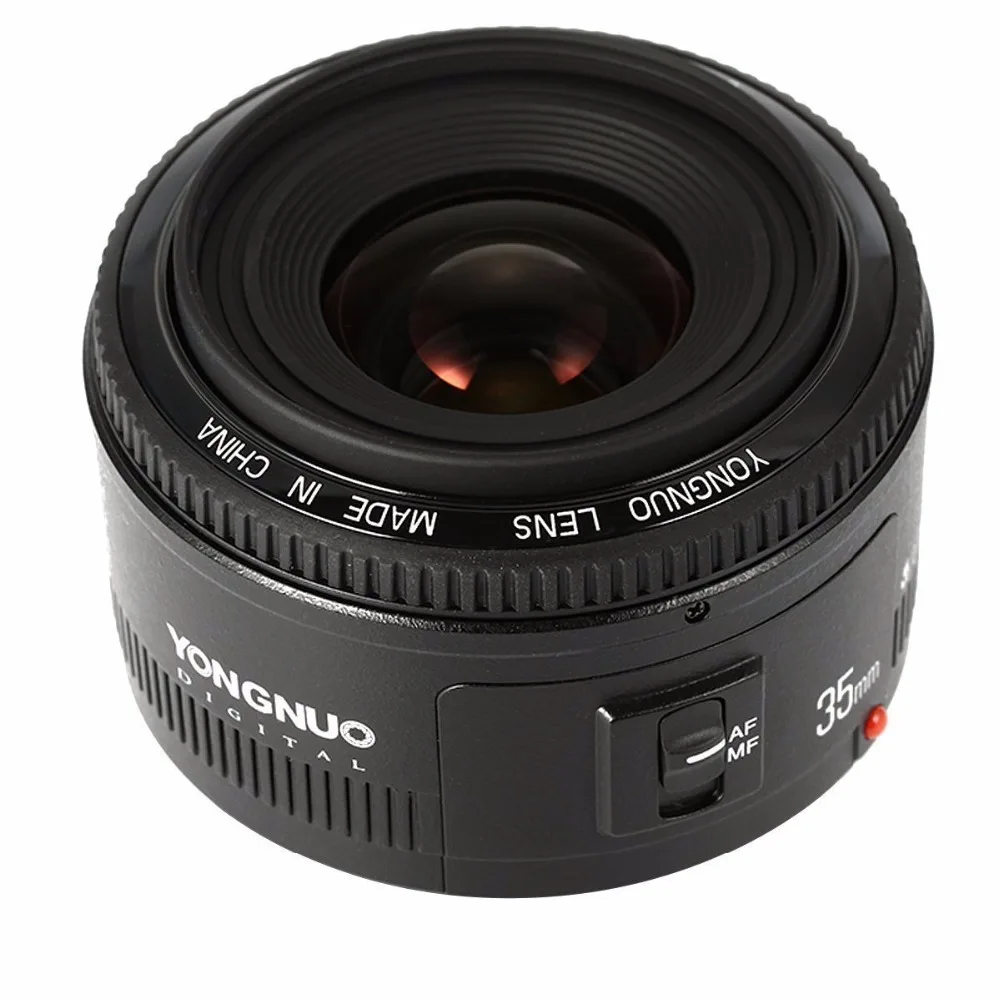 YONGNUO YN35mm объектив камеры для Canon F2 1:2 AF/MF Автофокус 600D 60 D 6D 70D 1300D DSLR Объективы