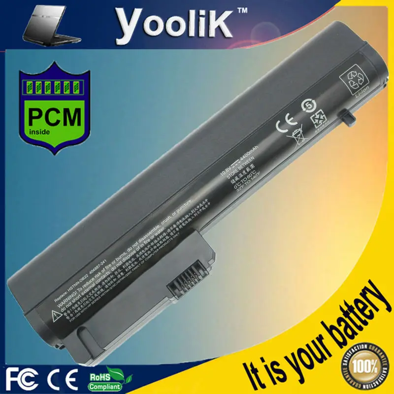 Аккумулятор HSTNNXB21 RW556AA HSTNNFB21 для HP 2533t EliteBook 2530p 2540p Hp Compaq Business Notebook 2510p NC2400|battery