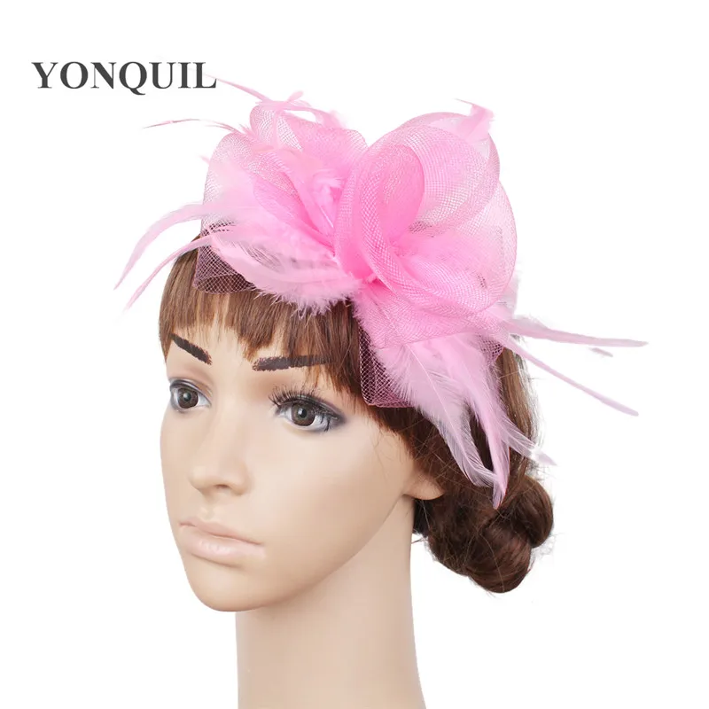 

Elegant Fascinators Good Bridal Hats Children Party Show Hats Cocktail Hat Very Nice Millinery Hats 35 Colors Available MYQ053