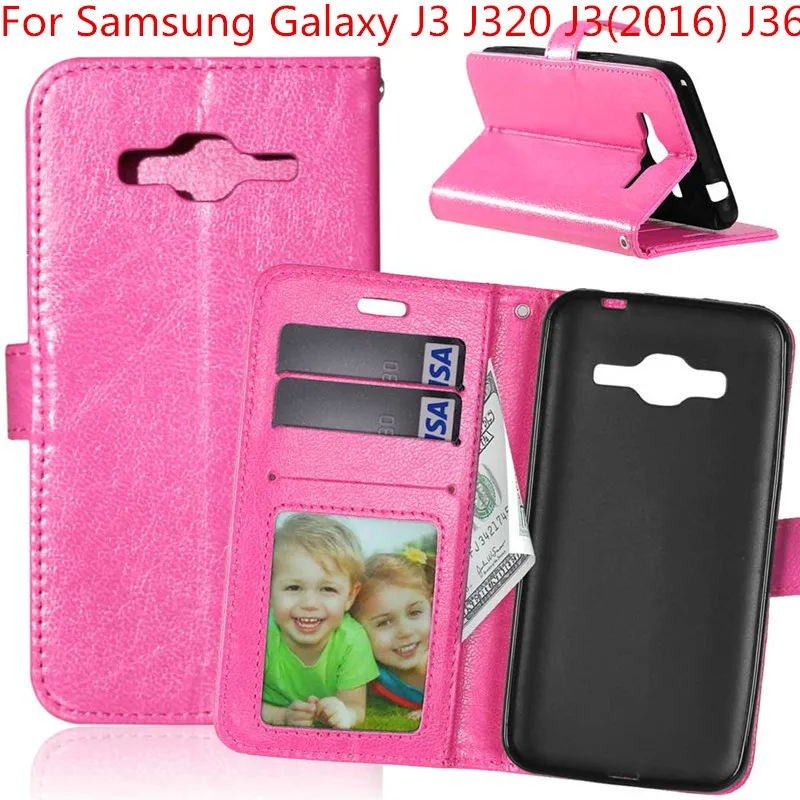 Чехол книжка с подставкой для Samsung Galaxy J3 J320 J3(2016) J36|cover for samsung galaxy|cover samsungfor galaxy |