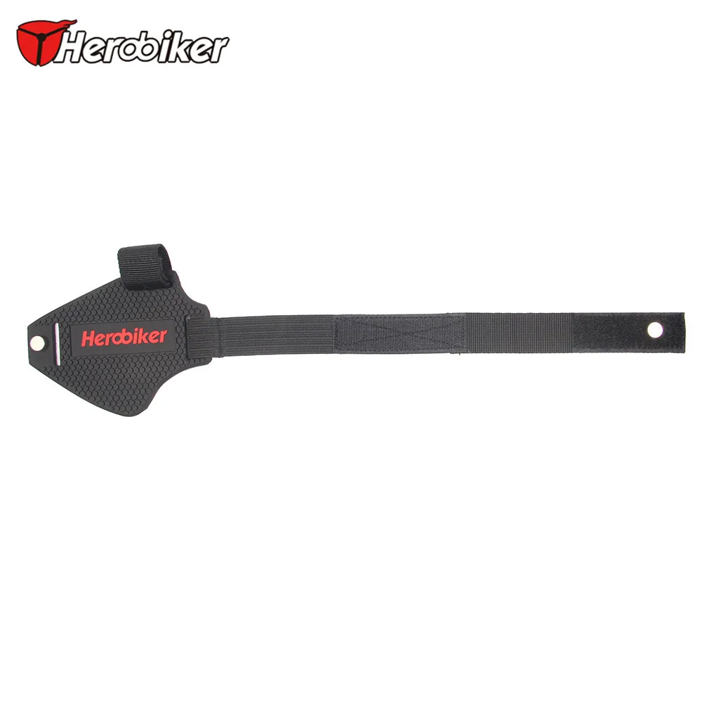 HEROBIKER мото обувь для верховой езды шестерни сдвиг Pad мотоциклетные гоночные ботинки съемное Защитное снаряжение охранники Scuff Mark Защитная крышка