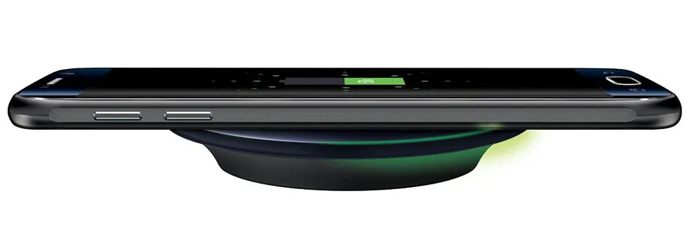 Qi Беспроводное зарядное устройство для Samsung Galaxy S7/S7 Edge смартфон умный Быстрый