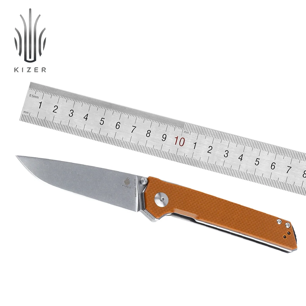 Тактический нож Kizer Domin V4516A4 карманный мини g10 ручка для кемпинга необходимые
