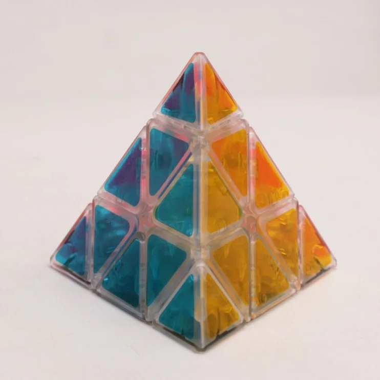 Новый Zcube 3x3 пирамиды Магнитный Треугольники магический куб 7 3 см