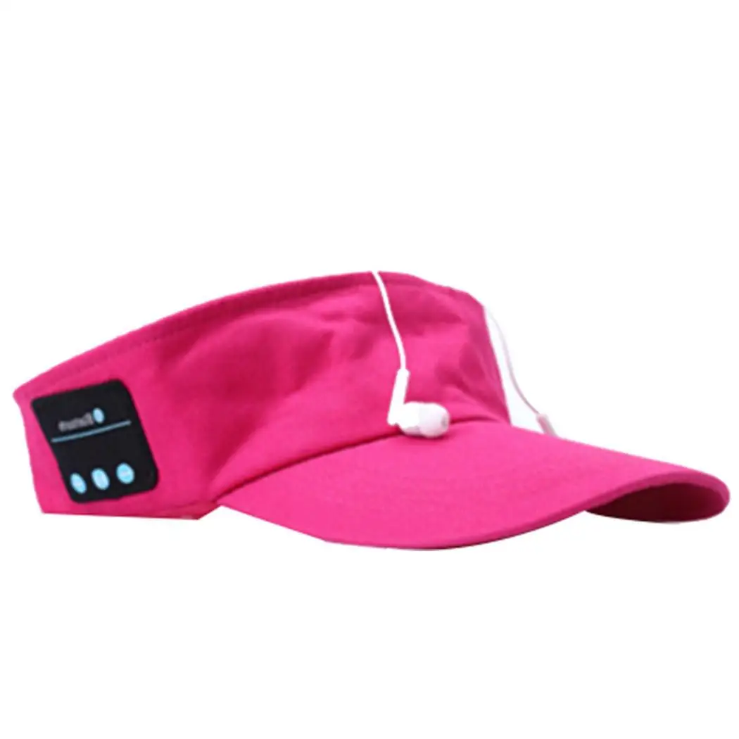 Портативные беспроводные bluetooth-наушники унисекс кепка с козырьком от солнца