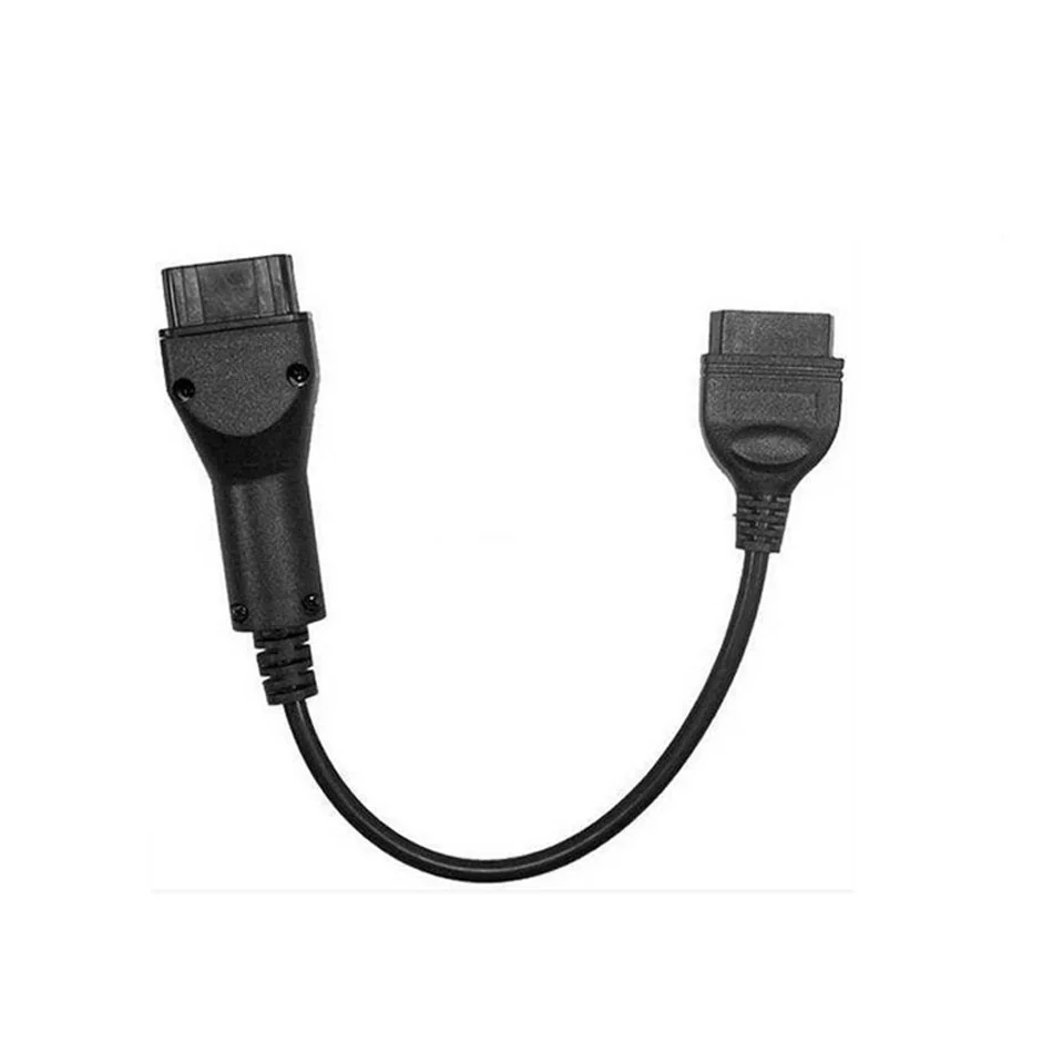 Для Renault 12Pin к OBD2 16pin коннектор адаптер 12 pin для Renault OBD II автомобильные Аксессуары Диагностический кабель