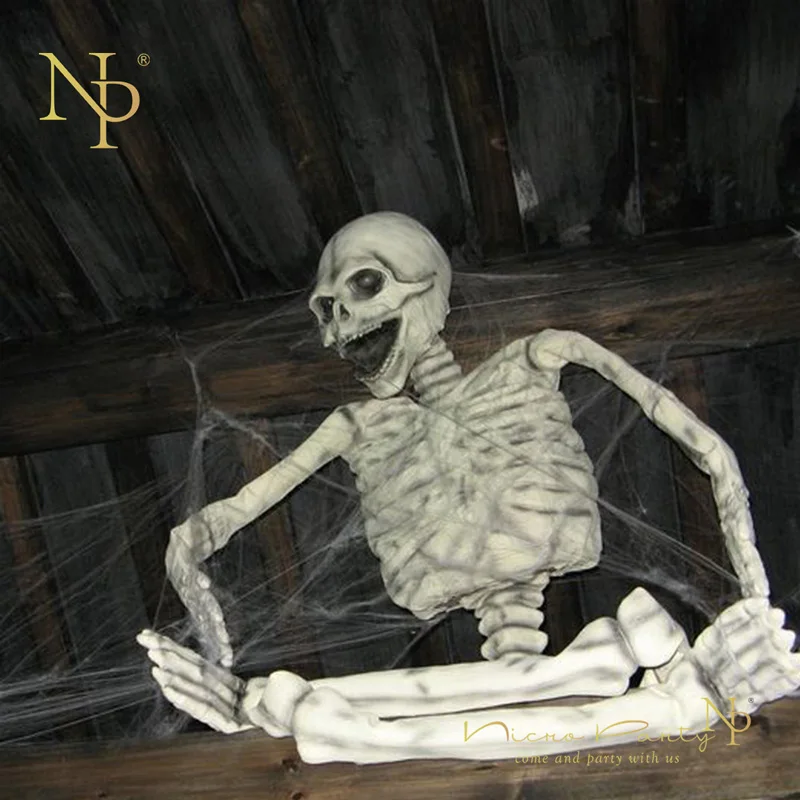 Nicro/вечерние реквизиты для сцены на Хэллоуин, страшные украшения, украшение для дома, эластичная паутина, паутина, ужас, бар, дом с привидениями# ot19