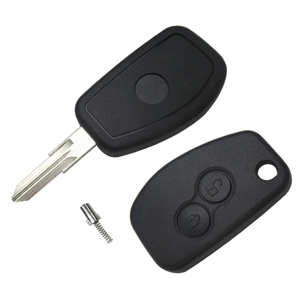 OkeyTech 2 кнопки модифицированный сменный корпус для Renault Megane Modus Espace Складной флип