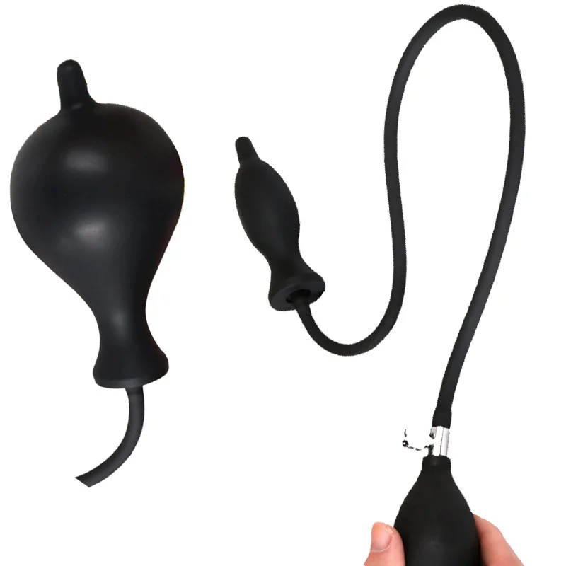 Anal Dildo Pump Butt Plug Sex Toys Women Men Gay Prostate Massager Inflatable Huge Anus Dilator Expansion | Красота и здоровье