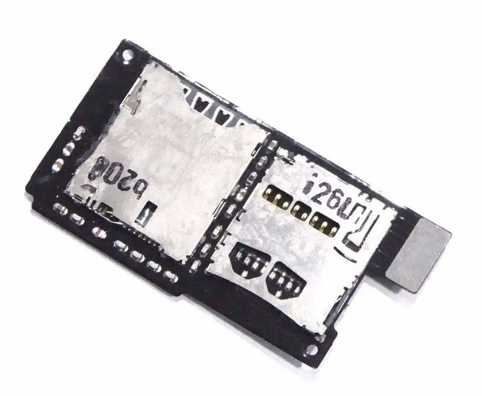 

For HTC One SV SIM And MicroSD Memory Card Tray Holder Reader Slot Flex Cable