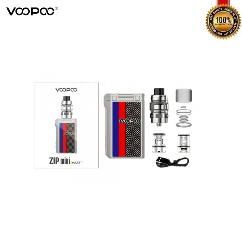 В наличии оригинальный набор VOOPOO Alpha Zip 180 Вт коробка мод с 4 мл Maat Vape Танк MT M2 M1
