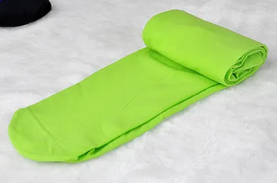 Новые женские колготки XXXL, модные чулки, бархатные теплые Непрозрачные колготки для танцев, женские колготки, колготки - Цвет: light green