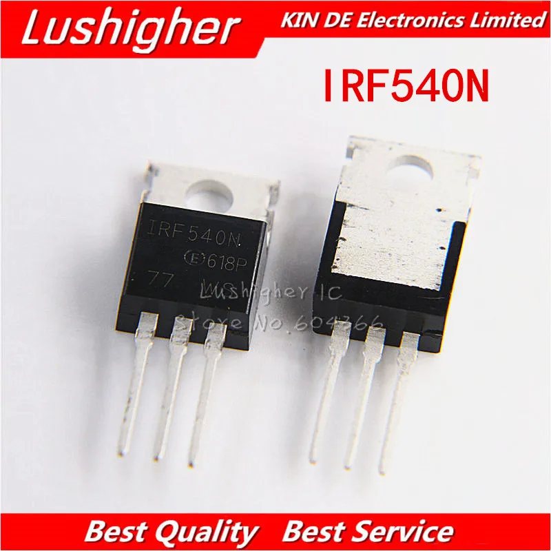 10 шт. IRF540N 220 IRF540NPBF TO220 IRF540 MOSFET новый оригинальный|mosfet irf540|mosfet to-220mosfet irf540n |