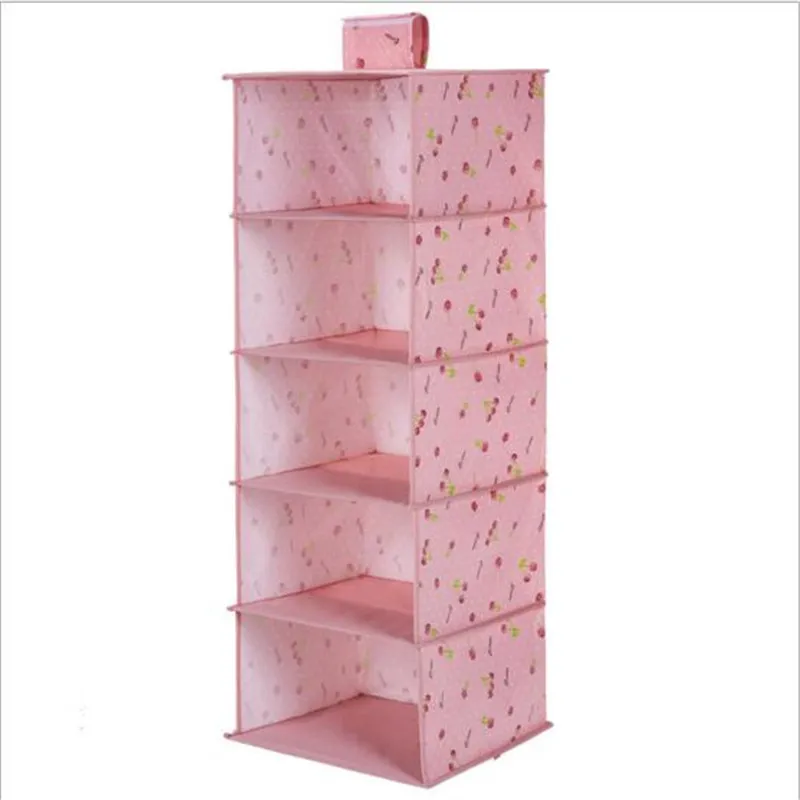 Подвесная коробка для хранения одежды контейнер нижнего белья и обуви настенный