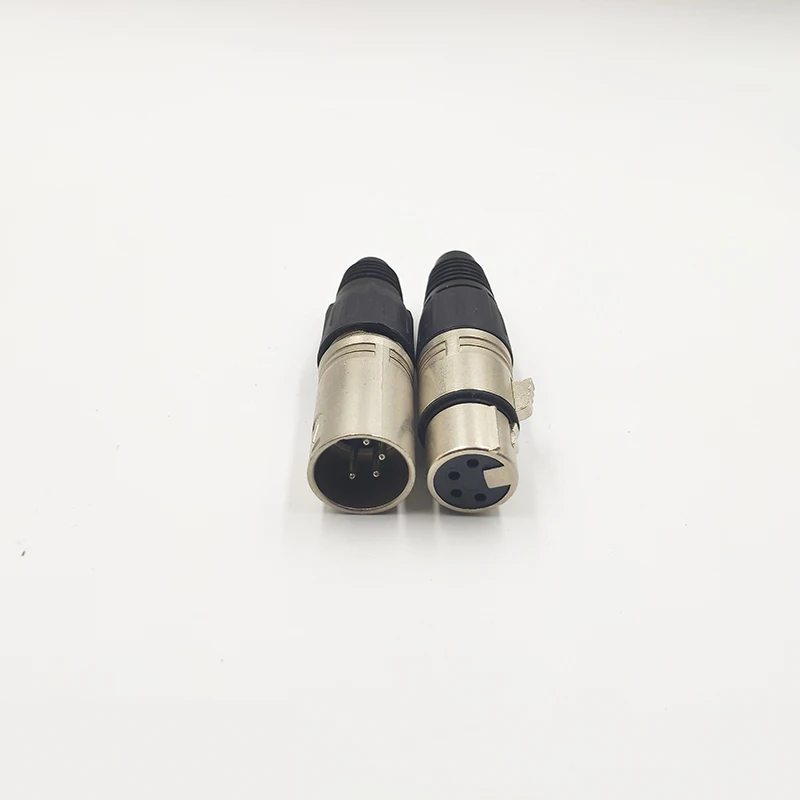 3P 4 5 XLR микрофон аудио кабель для подключения к сети 3/4/5/6/7 Pin XLR Мужской Женский Разъем Cannon концевые кабельные муфты для микрофона разъем припоя