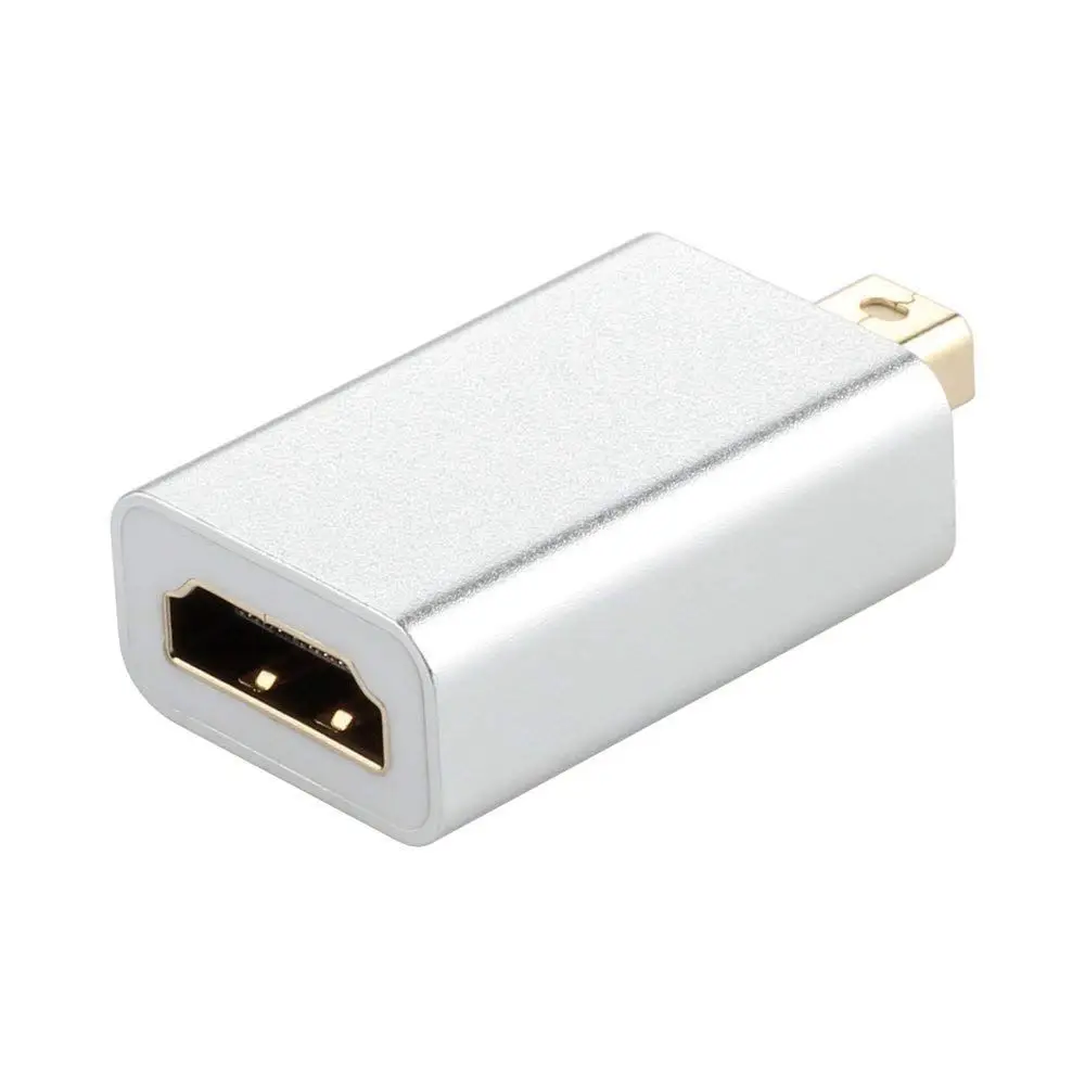 Высокое качество dp turn hdmi конвертер головка Мини-Дисплей Порт DP папа к HDMI матери