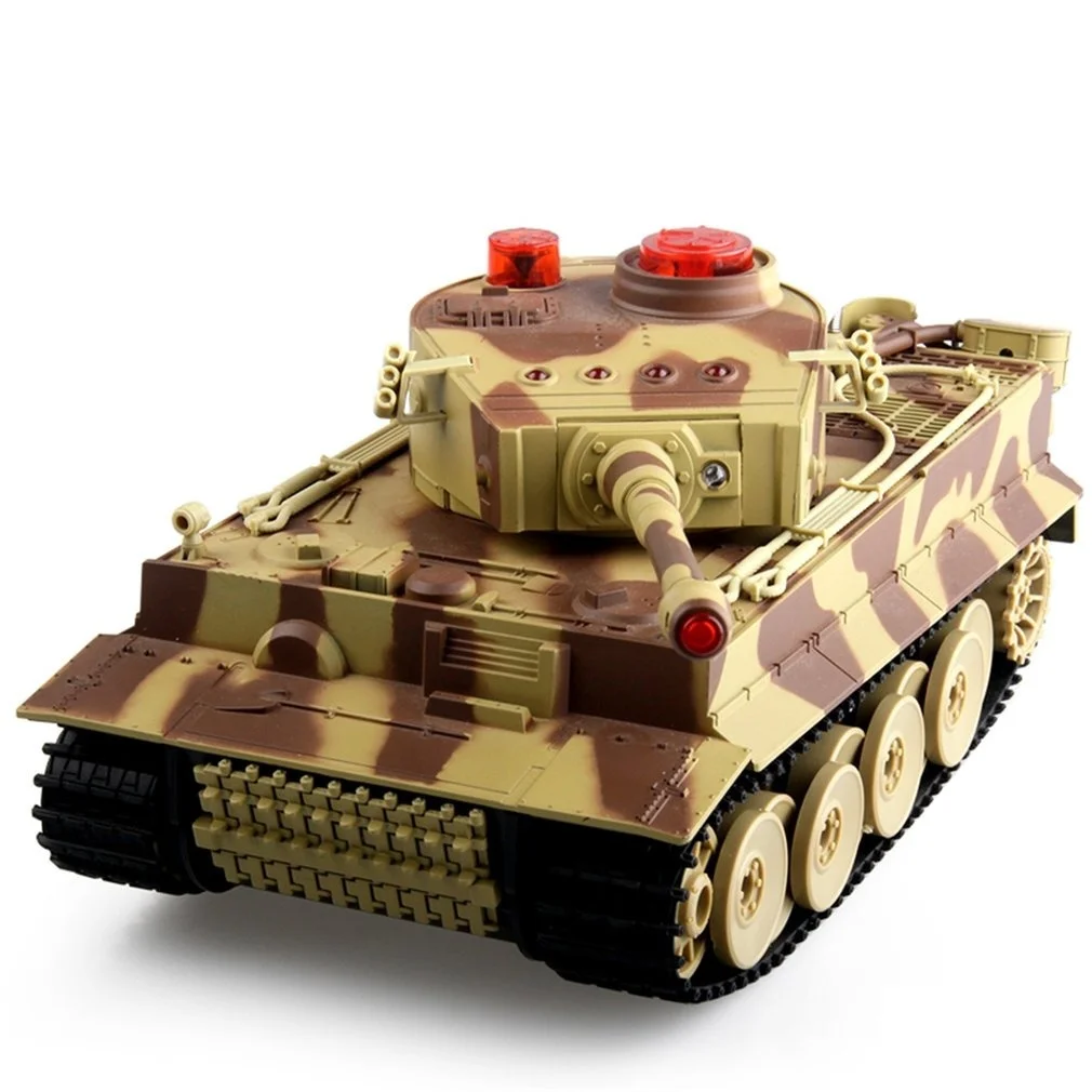 1/24 RC Танк гусеничный ИК-пульт дистанционного управления игрушки Моделирование