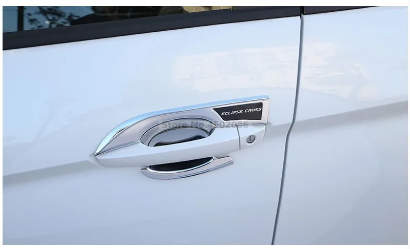 ABS с умным отверстием дверная ручка крышка ручка Накладка для Mitsubishi Eclipse Cross аксессуары