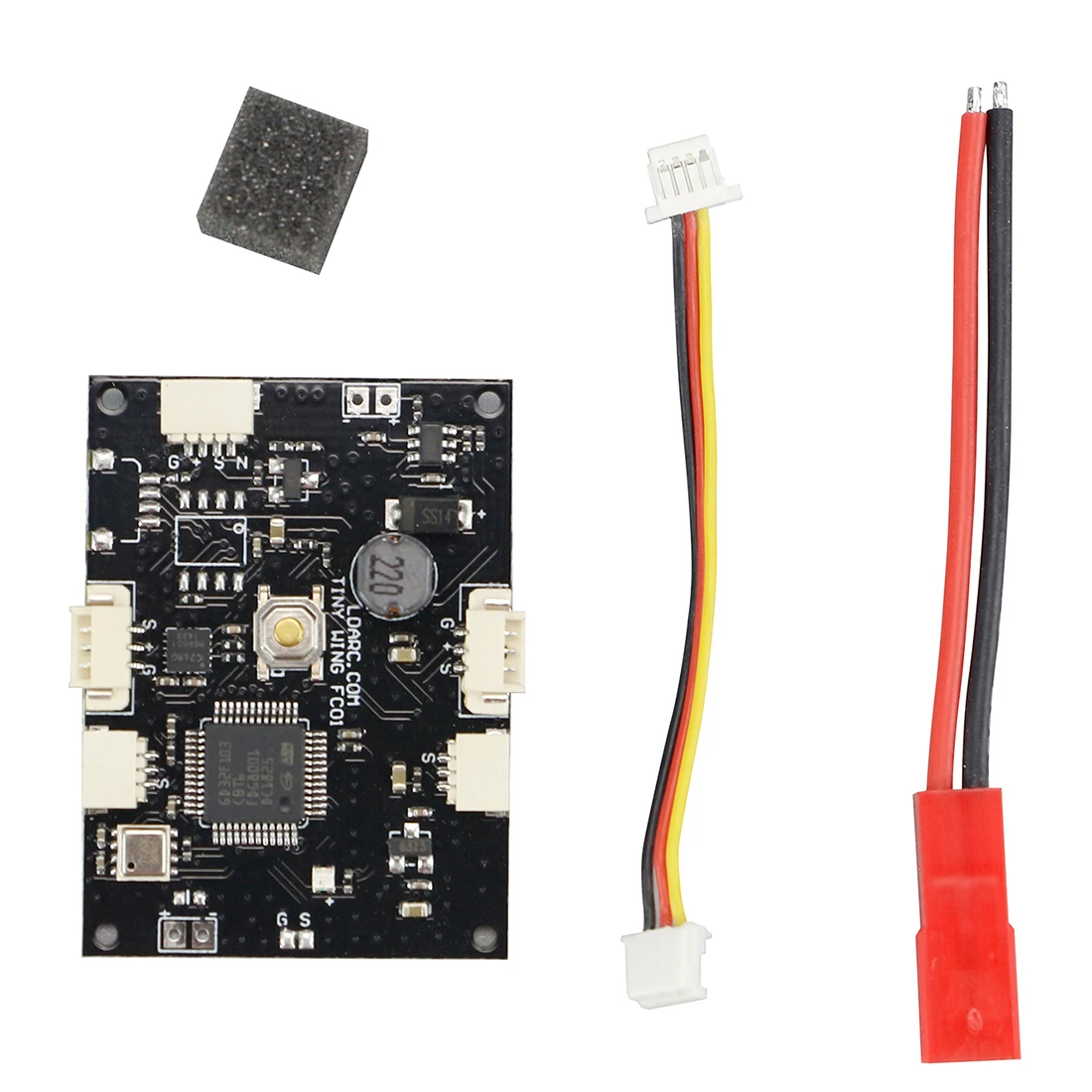 Контроллер полета FC01/PZ-15320 Servo/Набор пропеллеров 3,8 * 3E для Kingkong Tiny Wing 450X FPV Небьющийся EPP Flying Wing Racer Контроллер полета FC01/PZ-15320 Servo/Набор пропеллеров 3,8 * 3E для Kingkong Tiny Wing 450X FPV Небьющийся EPP Flying Wing Racer