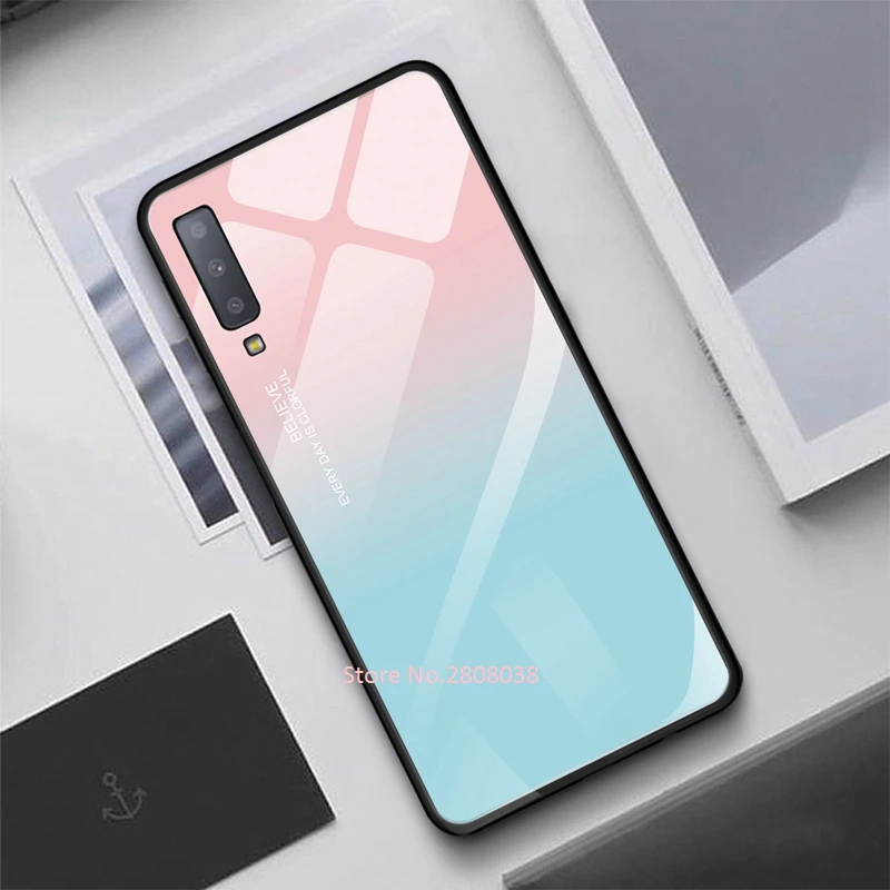 07 Чехол из закаленного стекла для телефона для samsung Galaxy A50 A70 A50S A30S A20 S10e S10 S9 S8 плюс A7 Примечание 10 Pro 10 плюс Чехол с рисунком в армейском стиле - Цвет: 07