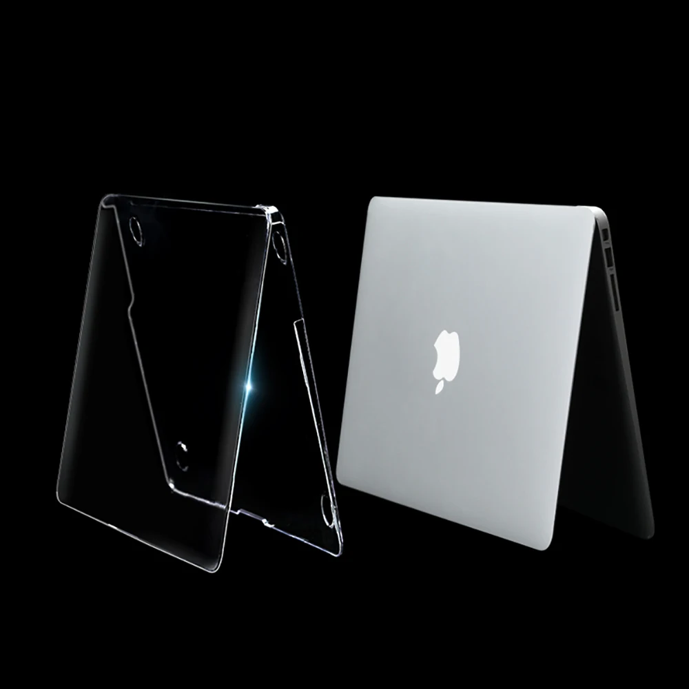BUBM кристально чистый жесткий чехол совместимый с MacBook 12 дюймов Air 13 новейший Pro