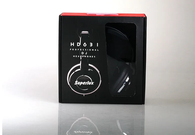 Superlux HD631 закрытые сзади DJ наушники Профессиональный мониторинг hifi бас Музыка гарнитура для студии