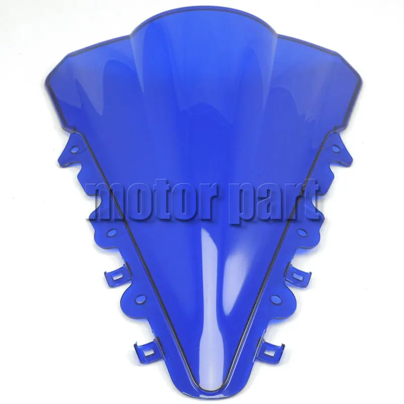 Blue Мотоцикл ветер Экран лобовое стекло Экран Обтекатели для 14 15 16 Yamaha YZF R15 V1 V2 черный дым иридия - Цвет: Blue