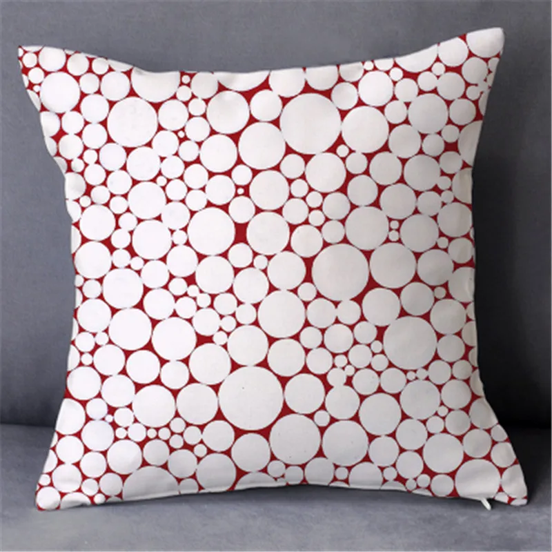 Yayoi Kusama Wave Point queen Тыква Подушка диванная подушка простые современные мягкие игрушки креативный автомобиль подушка под поясницу X1174 - Цвет: 55X55CM