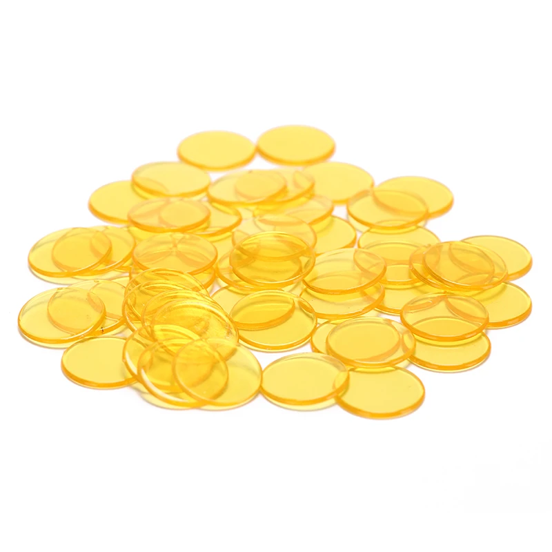 100 шт фишки для бинго, маркеры для игры в бинго, пластиковые фишки для игры в бинго для классных занятий и игр в бинго на карнавал, 5 цветов - Цвет: D
