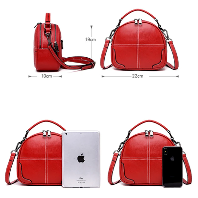 

Women's Handbags Genuine Leather Female Messenger Bags Fashion Women Shoulder Bag Luxury Ladies Handbag Crossbody Bags For Women
