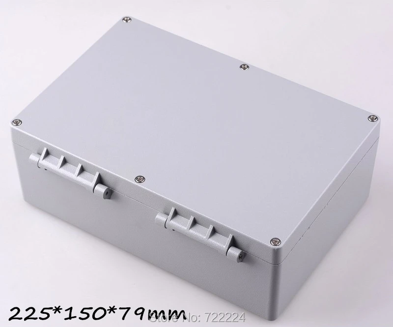 1 шт. 225*150*79 мм IP68 алюминиевый водонепроницаемый корпус DIY Распределительная